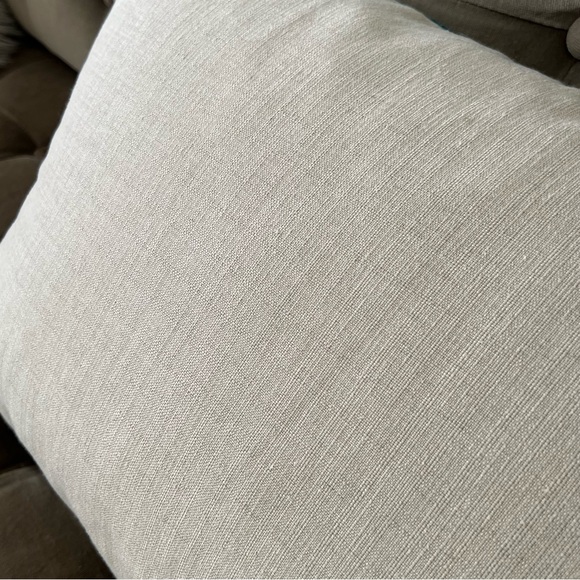 Cut Velvet Abstract Teal Blue Accent Lumbar Pillow - Picture 5 of 9